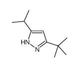 3-tert-butyl-5-propan-2-yl-1H-pyrazole结构式