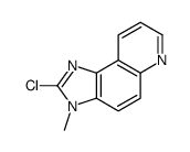 3-甲基-2-氯-3H-咪唑并[4,5-f]喹啉结构式