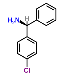 (S)-(4-氯苯基)(苯基)甲胺结构式