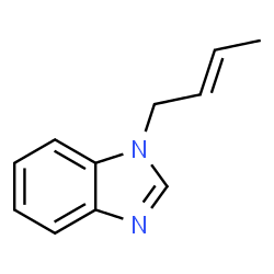 1H-Benzimidazole,1-(2-butenyl)-(9CI)结构式