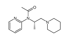 N-((S)-1-Methyl-2-piperidin-1-yl-ethyl)-N-pyridin-2-yl-acetamide Structure
