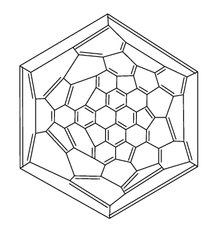 fullerene C84结构式