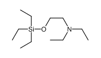N,N-Diethyl-2-[(triethylsilyl)oxy]ethaneamine结构式