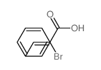 2-Propenoic acid,2-bromo-3-phenyl-结构式