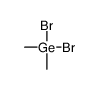 Dibromodimethylgermane结构式