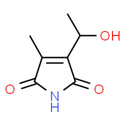 1H-Pyrrole-2,5-dione, 3-(1-hydroxyethyl)-4-methyl- (9CI) structure