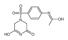 N1-(4-[(3,5-DIOXOPIPERAZINO)SULFONYL]PHENYL)ACETAMIDE Structure