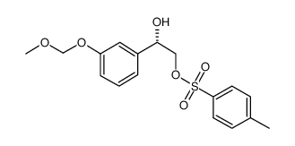 (S)-1-(3-methoxymethyloxyphenyl)-1,2-ethanediol 2-tosylate Structure