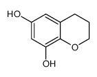 3,4-dihydro-2H-chromene-6,8-diol结构式