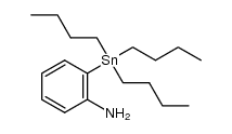 o-(tributylstannyl)aniline Structure