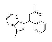 4-(1-methylindol-3-yl)-4-phenylbutan-2-one Structure