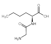 L-Norleucine, glycyl-结构式