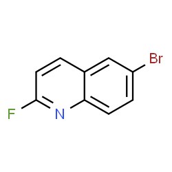 6-Bromo-2-fluoroquinoline Structure