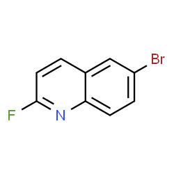 6-Bromo-2-fluoroquinoline structure