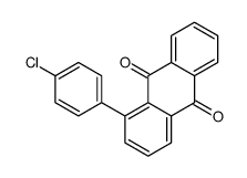 1-(4-Chlorophenyl)-9,10-anthraquinone Structure