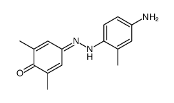 4-[(4-Amino-o-tolyl)azo]-2,6-xylenol Structure