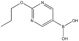 2-(n-Propoxy)pyrimidine-5-boronic acid Structure