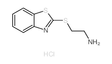 Ethanamine,2-(2-benzothiazolylthio)-, hydrochloride (1:1)结构式