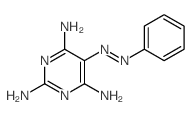 2,4,6-Pyrimidinetriamine,5-(2-phenyldiazenyl)- Structure