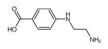 4-(2-amino-ethylamino)benzoic acid结构式