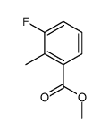 3-氟-2-甲基苯甲酸甲酯结构式