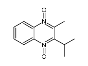 QUINOXALINE-2-METHYL-2-(1-METHYLETHYL)-1,4-DIOXIDE结构式