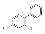 4-HYDROXY-2-CHLOROBIPHENYL structure