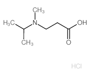 beta-Alanine, N-methyl-N-(1-methylethyl)- (9CI)结构式