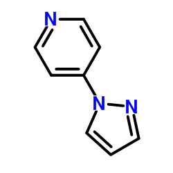 1-(pyridin-4-yl)-1H-pyrazole结构式