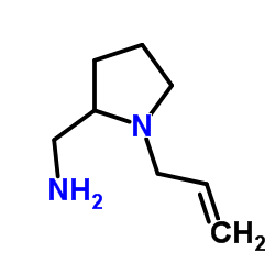 (1-Allylpyrrolidin-2-yl)methanamine Structure