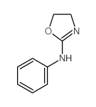 2-Oxazolamine,4,5-dihydro-N-phenyl-结构式