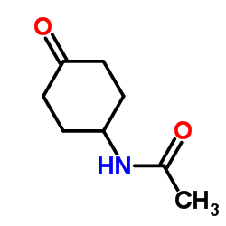 N-(4-Oxocyclohexyl)acetamide structure