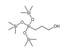 3-tris(trimethylsiloxy)silylpropyl alcohol Structure