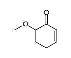 2-Cyclohexen-1-one,6-methoxy-(8CI,9CI) structure