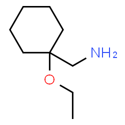 Cyclohexanemethanamine, 1-ethoxy- (9CI) Structure