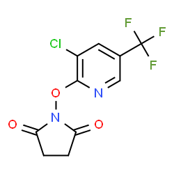 1-([3-CHLORO-5-(TRIFLUOROMETHYL)-2-PYRIDINYL]OXY)DIHYDRO-1H-PYRROLE-2,5-DIONE structure