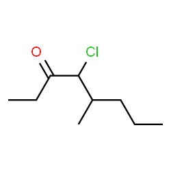 3-Octanone,4-chloro-5-methyl-结构式