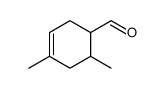 4,6-dimethylcyclohex-3-ene-1-carbaldehyde Structure