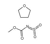 tetrahydrofuran, compound with sulfonylcarbamic acid methyl ester结构式
