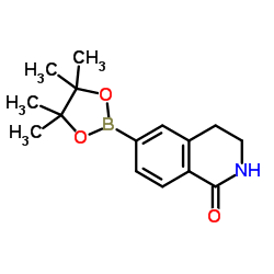 3,4-DIHYDRO-6-(4,4,5,5-TETRAMETHYL-1,3,2-DIOXABOROLAN-2-YL)ISOQUINOLIN-1(2H)-ONE picture