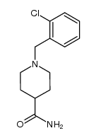 4-carboxamide-1-(2-chlorobenzyl)piperidine结构式