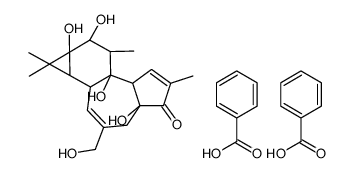 Phorbol dibenzoate结构式