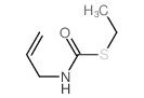 1-ethylsulfanyl-N-prop-2-enyl-formamide结构式