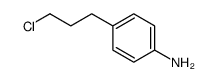 3-(4-aminophenyl)propyl chloride结构式