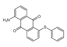 1-amino-5-phenylsulfanylanthracene-9,10-dione Structure