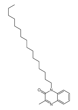 1-hexadecyl-3-methylquinoxalin-2-one结构式