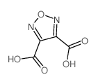 1,2,5-oxadiazole-3,4-dicarboxylic acid结构式