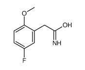 Benzeneacetamide, 5-fluoro-2-methoxy- (9CI) structure