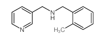 (2-Methyl-benzyl)-pyridin-3-ylmethyl-amine Structure