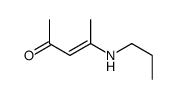 4-(propylamino)pent-3-en-2-one Structure